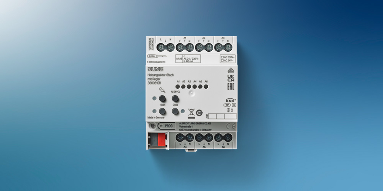 KNX Heizungsaktor 6-fach bei Elektro Service Ebert in Klingenberg