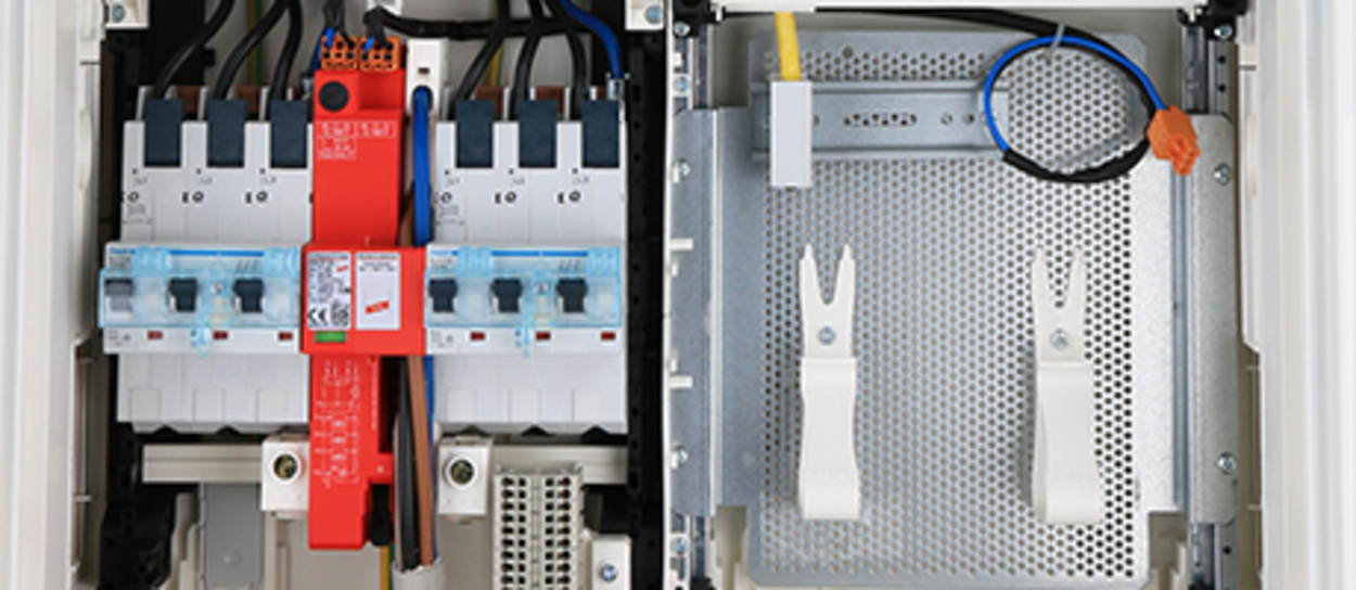 Hausanschluss, Zähler und Unterverteiler bei Elektro Service Ebert in Klingenberg